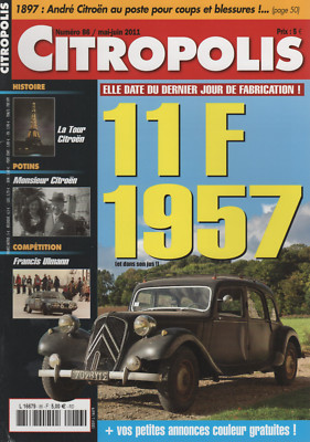 CITROPOLIS 86 CITROEN TRACTION 11 FAMILY 1957 FRANCIS ULMANN EIFFELTURM