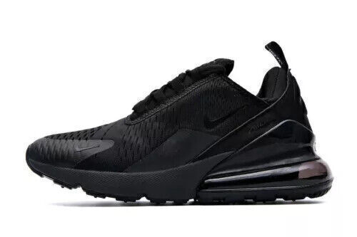 UK Men Women's black 270 Running Shoes Light Sport Trainer Sneakers Trainers - Picture 23 of 31