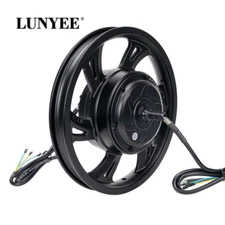 LUNYEE High Speed 14 inch Electric Bicycle Motor 140km/h Scooter Hub Motor Wheel