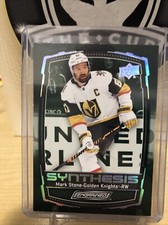 2023-24 UPPER DECK ENGRAINED SYNTHESIS #S-17 VEGAS GOLDEN KNIGHTS MARK STONE