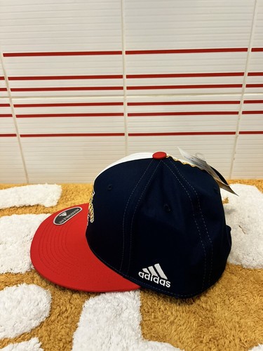 Adidas Reverse Retro Florida Panthers Split SnapBack Hat Cap Adult New Rare - Picture 4 of 4