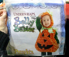 PUMPKIN Underwraps Belly Babies size S Halloween costume