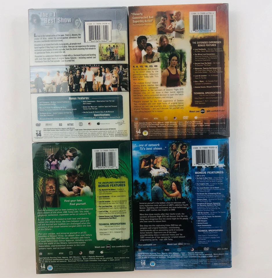 Lost The Series DVD Seasons 1-4 COMPLETE - Image 2 of 3