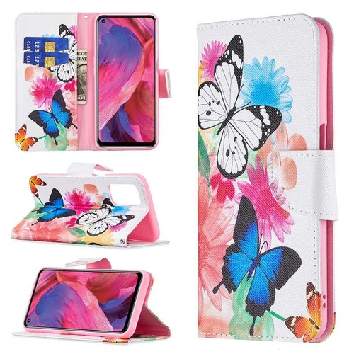 For OPPO A57 A57s A77 A17 A16s A54 Find X5 Lite Flip Wallet Leather Case Cover - Picture 6 of 33