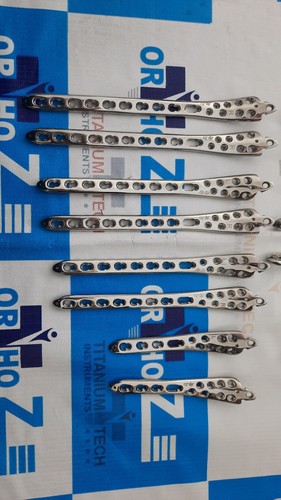 Locking Small Fragment Instrument set & Tibia 6,8,10, 12 H plates & screw 211pc - Picture 3 of 9