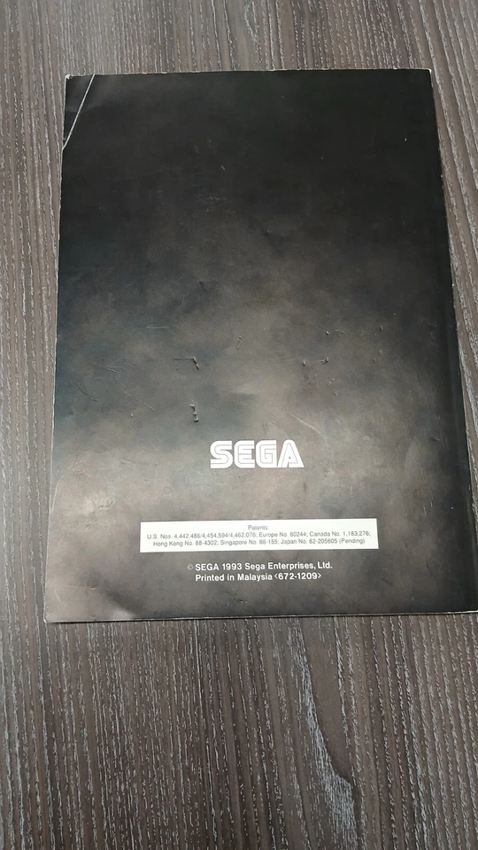 Sega Mega Drive Console II 2 Original Instruction Manual Booklet + Guarantee - Image 4 of 4