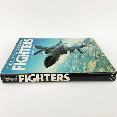 Illustrated History of Fighters Book 256 pgs 12x9x1 Gunston c1981 - Picture 2 of 12