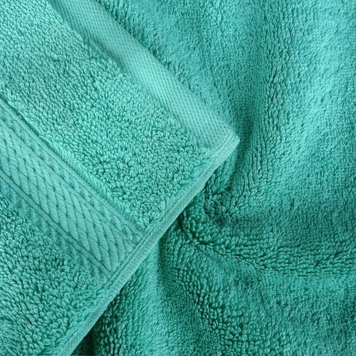 Egyptian Cotton Luxury Solid Ultra Soft Washcloth Hand Bath Bathroom Towel Set - Picture 367 of 371