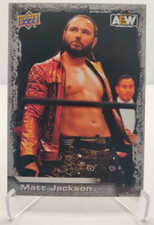 2022 Upper Deck AEW #55 Matt Jackson wrestling card
