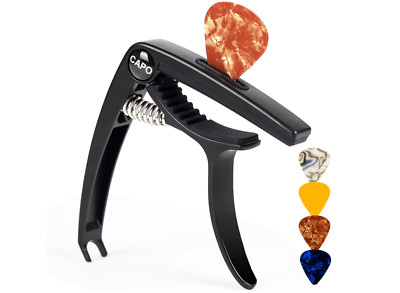 Guitar Capo for Acoustic and Electric Guitar Accessories 6-String - 1 PACK