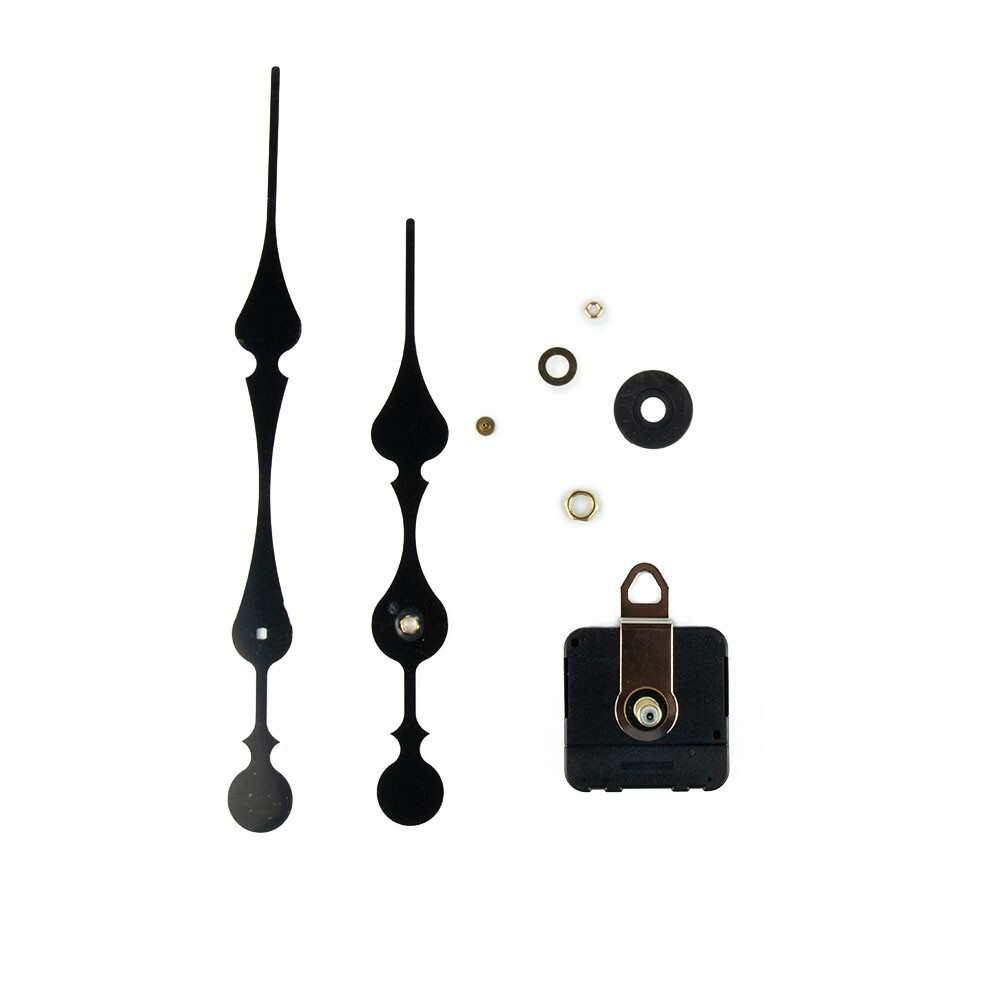 Wall Clock Replacement Parts Kit with Metal Hands and Large Torque