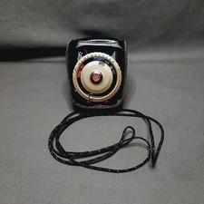 Vintage GENERAL ELECTRIC Exposure Meter Type PR-3 NP209478 Leather Case  Strap
