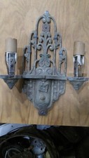 Vintage Lighting Seven sconces by Riddle! 