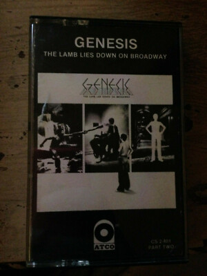 Genesis - The Lamb Lies Down On Broadway (Part 2 only) [cassette] ATCO CS 2-401