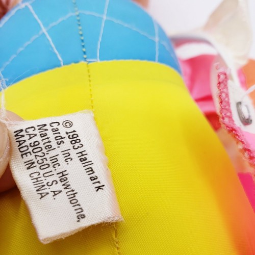 Rainbow Brite Doll Tickled Pink 14" Star With Dress Vintage Hallmark Mattel 1983 - Picture 7 of 10