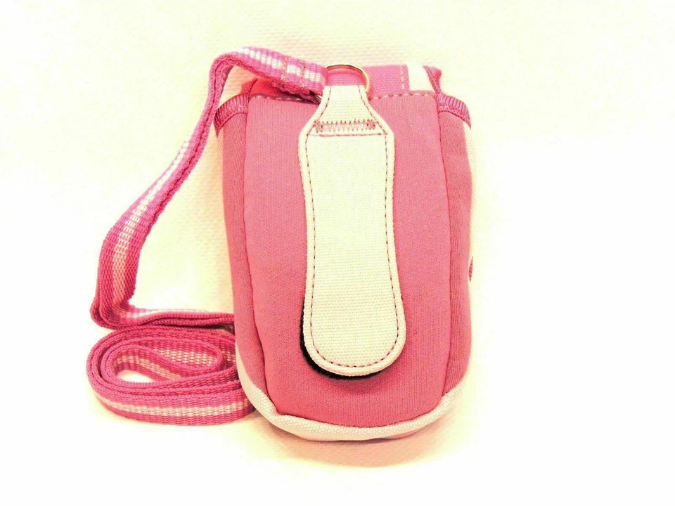 Pink Camera Case/Pouch/Bag for Nikon Coolpix S2800 L28 L29 L30 S2700 Lanyard SD - Image 4 of 4