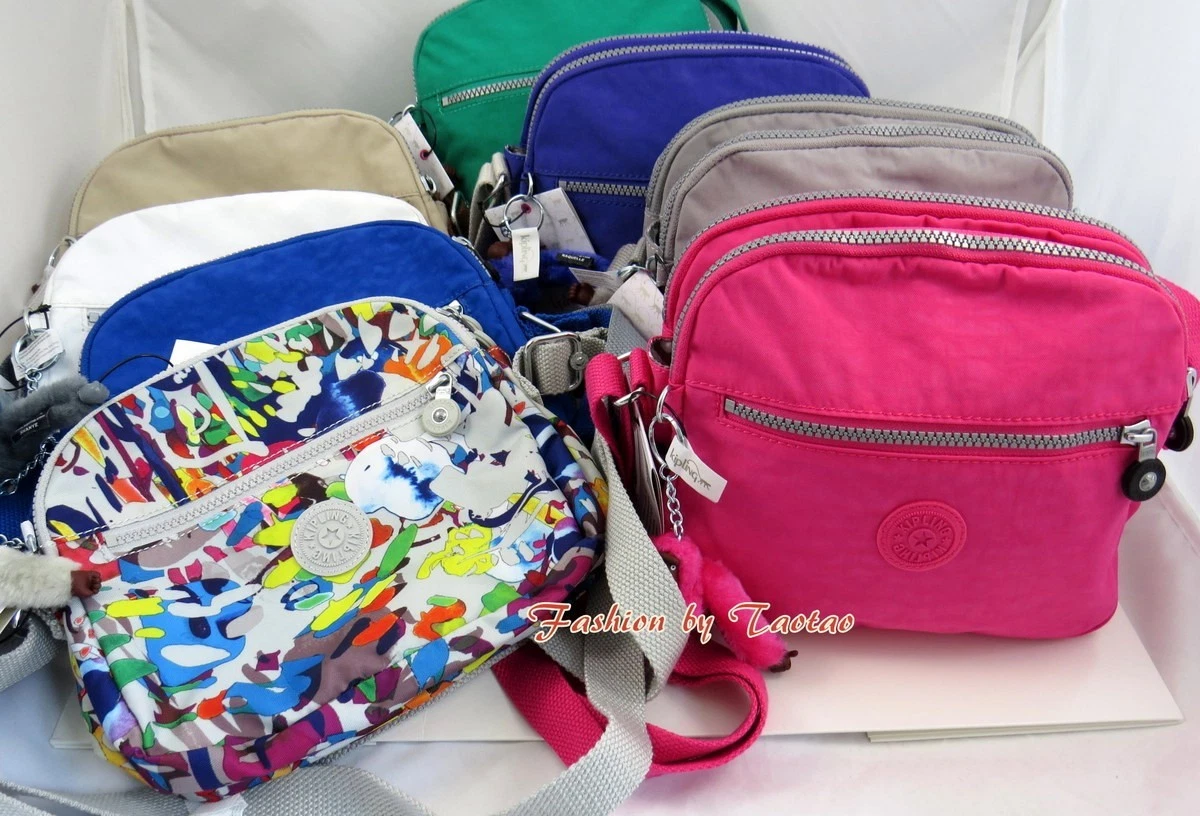 New with Tag KIPLING KEEFE Shoulder Crossbody Bag w Furry Monkey