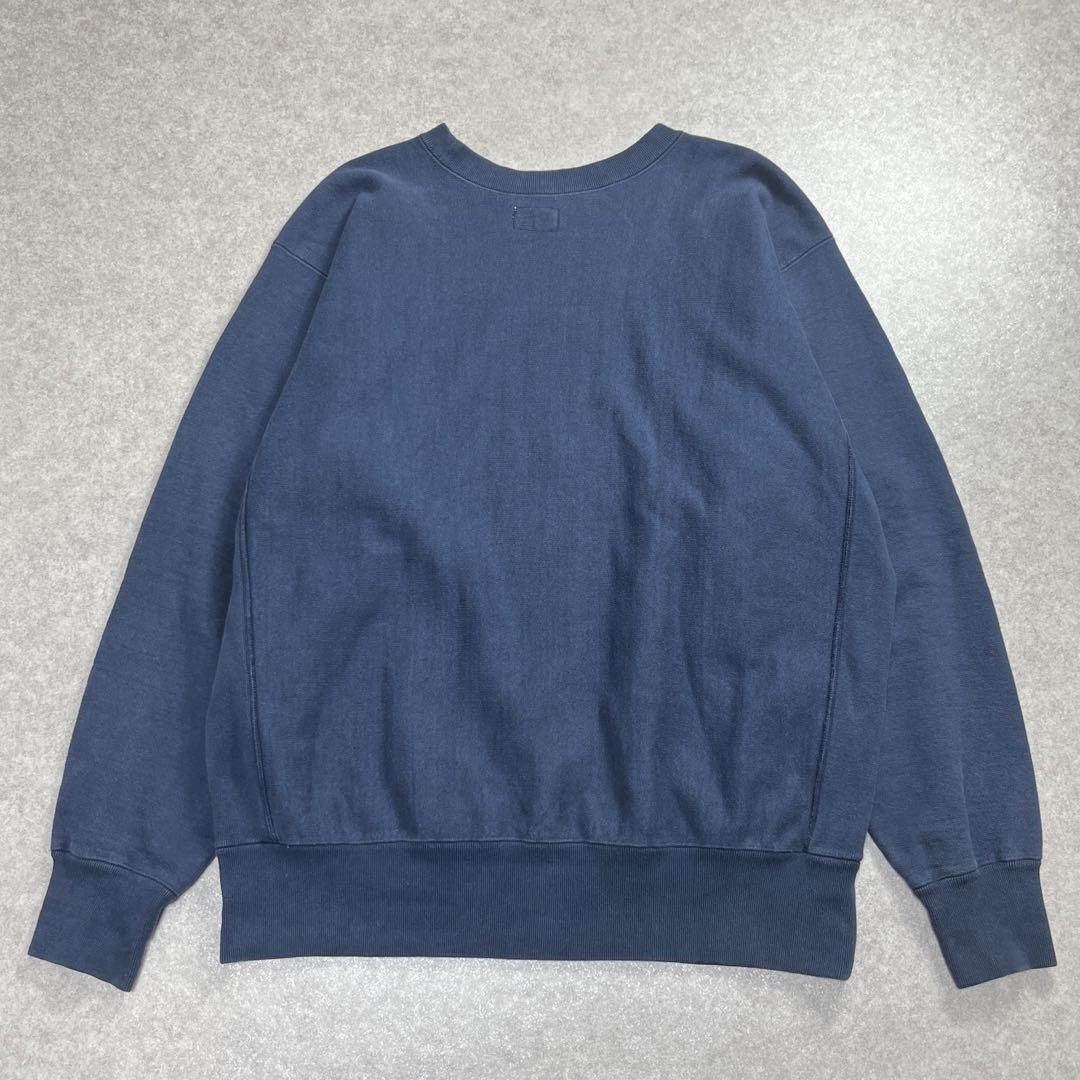JOE McCOY Heavyweight Sweatshirt Navy Cotton Size XL Used