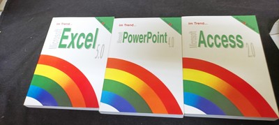 Bücher Microsoft Office Paket - Access 2.0  + Power Point  4.0 + Exel 5.0 Schobe