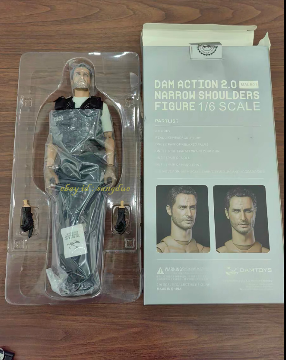 DAMTOYS 1/6 Rick The Walking Dead Collectible Action Figure In