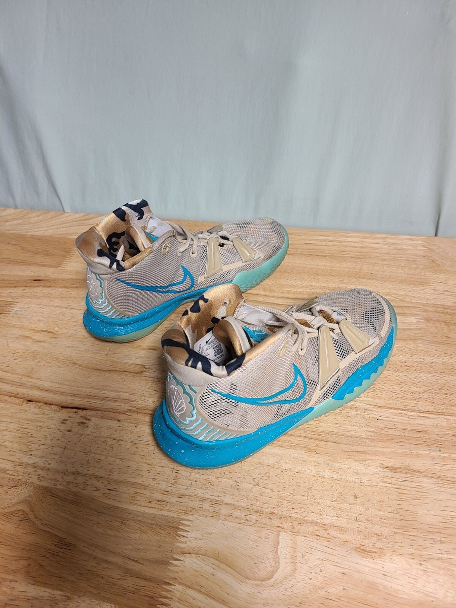 Nike Kyrie 7 GS Ripple Grain Aquamarine CT4080-207. Size 5Y