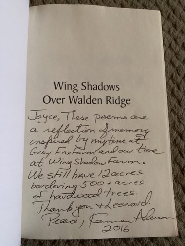 *Signed* Wing Shadows over Walden Ridge by Kemmer Anderson (2013, Trade PB) - Picture 2 of 7