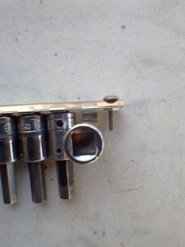 Snap-On 11pc SAE Hex Allen Bit Socket Set 11 pc.-sae & mm - Picture 4 of 7