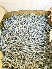 Grip Rite 10d  3" Exterior Galvanized Nails open box approximately 15LBS