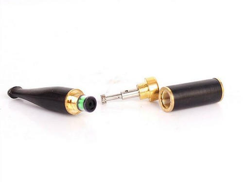 Mini Ebony Straight Rod Filter Solid Wood Smoke Tobacco Filter Cigarette Holder - Picture 2 of 5