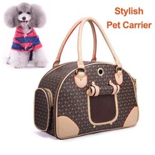 Pet Carrier Case Portable Puppy Cat Dog Tote Bag Handbag Travel Stylish Gift