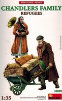 Miniart 38089 Chandlers Family Refugees - Reisende HäNdler Zivilisten - 1:35