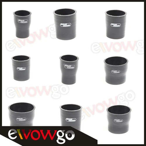 2'' 3'' 4" To 1.5'' 2.5" 3.5'' Straight Hose Reducer Turbo Silicone Coupler Pipe