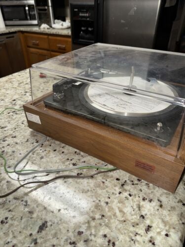 TOSHIBA CR-60 Turntable Record Player Vintage As Is For Parts Untested - Picture 8 of 9