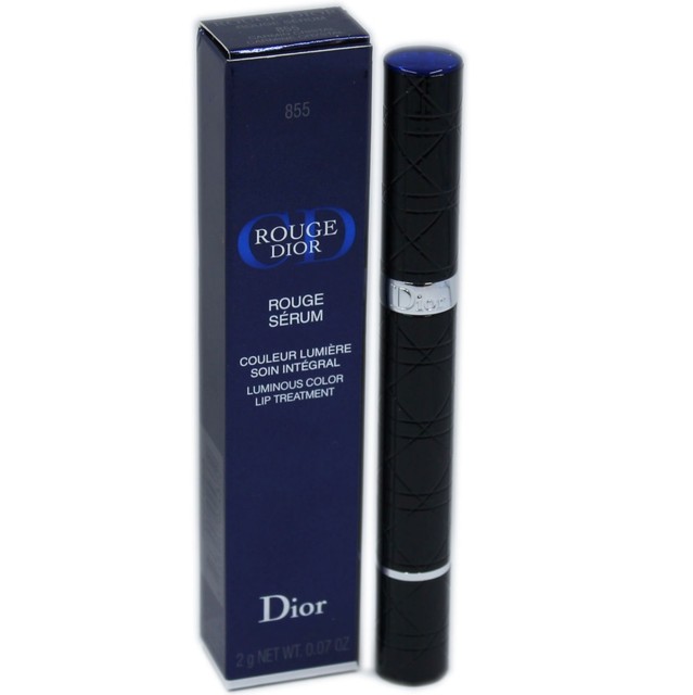 Rouge Dior Rouge Serum Luminous Color Lip Treatment 2g 855 Carmine Crystal Nib