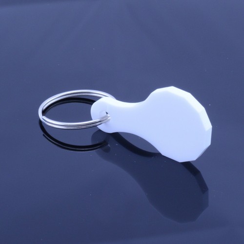 Schlüsselanhänger Einkaufswagen Anhänger Medaille lang UK £1 Münze - KAUFEN SIE 1 ERHALTEN SIE 1 GRATIS - Bild 3 von 24