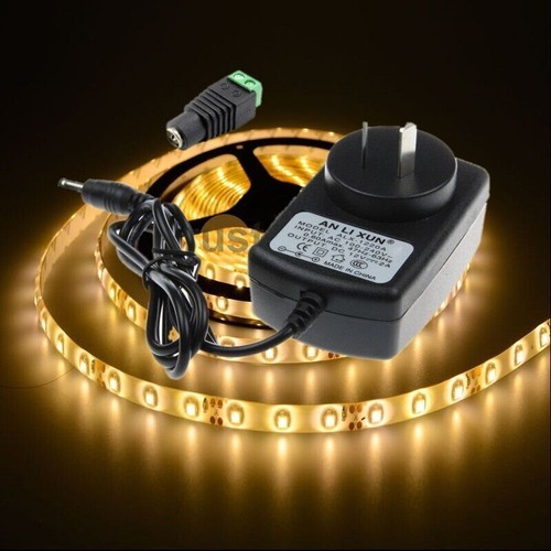 5M 300 LED Strip Lights Cool Warm White DC 12V Waterproof Car Camping Lighting - Picture 16 of 25