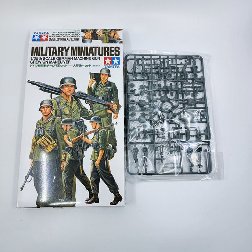 Kit modelo militar de ametralladora alemana Tamiya 1/35 envío rápido 35184 - Imagen 3 de 4