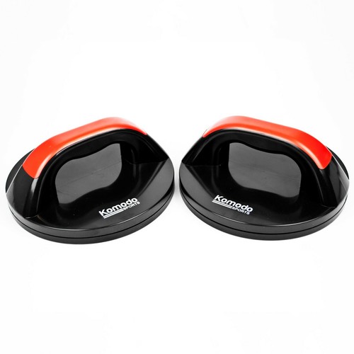 Rotating Press Up Bars Red Push Ups Handles Stands Grips Home Gym Fitness Bars - Picture 8 of 9