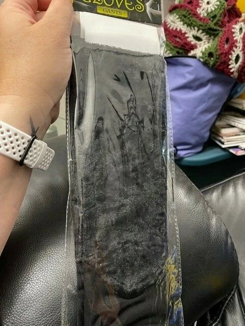 Guantes sin dedos gato negro - Accesorios de disfraz - Adulto adolescente ¡¡Nuevos!!! Foto 3 de 3