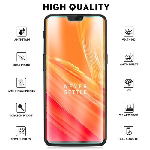 3 Pack Tempered Glass Screen Protector For OnePlus 6 7 7T 8T 9 9R Nord N10 N100 - Picture 5 of 12