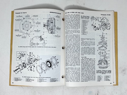 I&T Shop Tractor Manual #MM-14 Minneapolis-Moline Series 335, 445, Jet Star Two - Picture 4 of 4