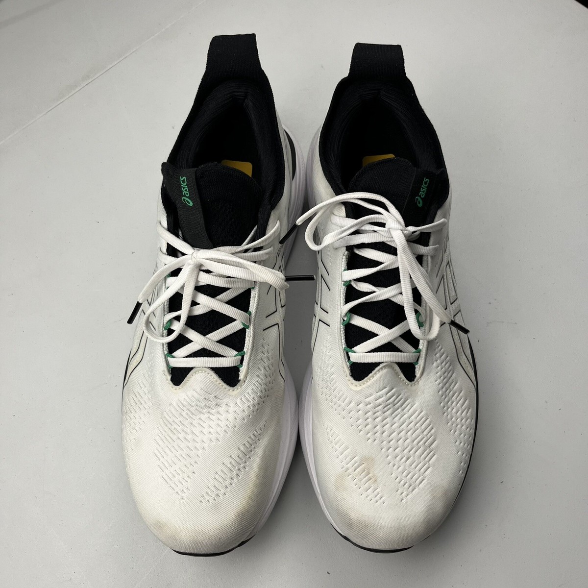 Asics Gel-Nimbus 25 men's size 14 US Running Shoes 'white