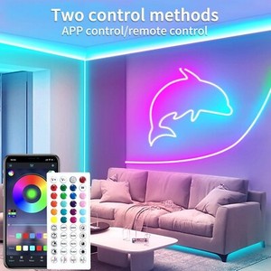 100ft LED Neon Lights 24V IP65 Waterproof RGB - Yeewhale