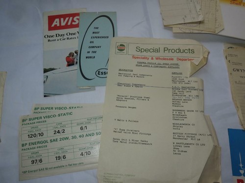 Job Lot Vintage Automobilia Ephemera Petrol BP Esso Castrol RAC Mostly 1960s - Picture 6 of 9