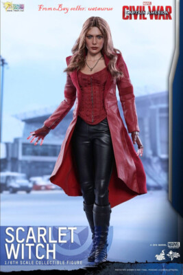Hot Toys 1/6 Mms370 Captain America: Civil War Scarlet Witch In