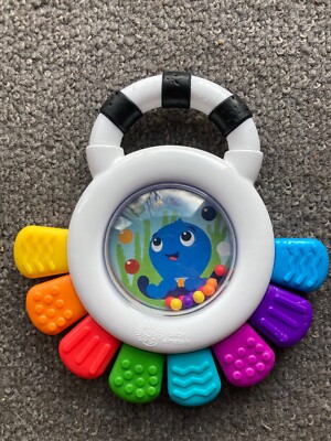 Baby Einstein Opus Octopus Sensory Rattle/Teether Toy, BPA Free, Chillable, 3M+,