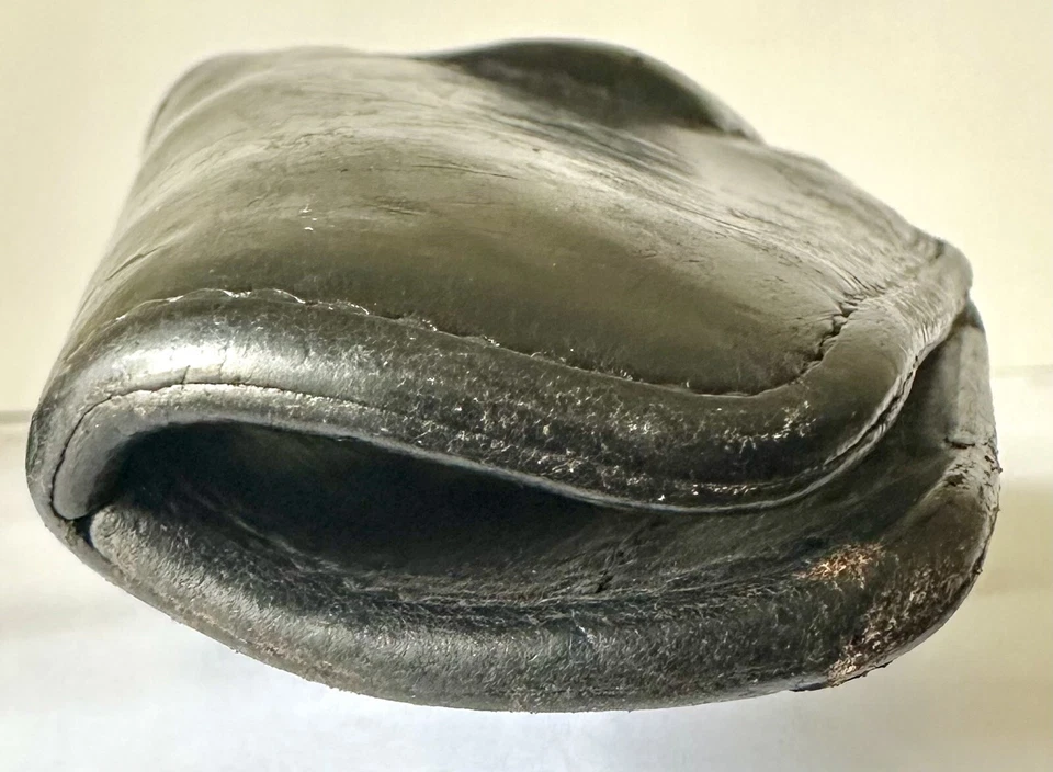 Bianchi #2800S The Judge Black Heavy Leather Belt Hip Holster - Image 3 of 4