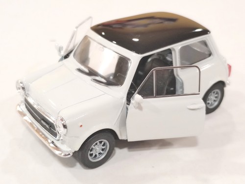 Welly 1/34 MINI COOPER 1300, White Diecast Metal Model (#43609) - Picture 5 of 11