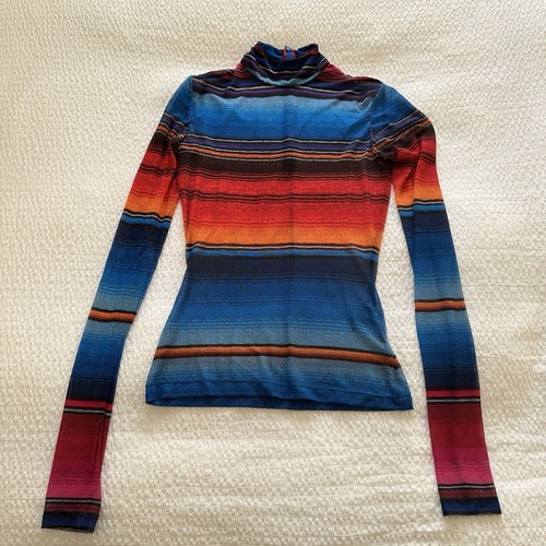 House of Holland Women’s Slim Fitting Mesh Top - Size 6 / XS - Good Condition - Picture 3 of 10