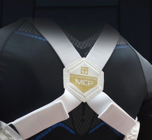 Mooto Ultra Lite Sparring Chest Belly Side Guard WTF KTA Approved Body Protector - Picture 9 of 9